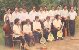 Integrantes de la última formación de La Rondalla de la Universidad Laboral de Las Palmas